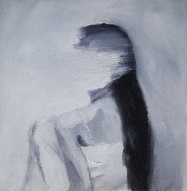 Wladymir Bernechea La Desaparición de la Melancolía, 2023 Oil on canvas 40 x 40 cm