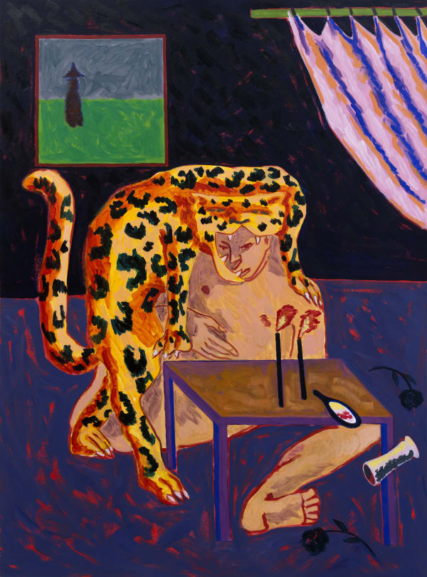 Rolankay La Obstinación de las Sensaciones, 2022 Oil on canvas 164 x 120 cm