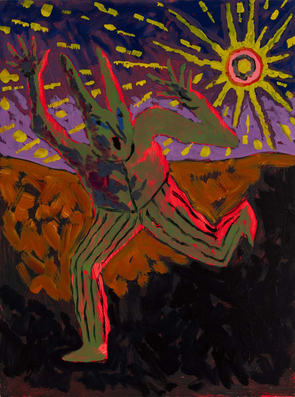 Rolankay Amanecer, 2023 Oil on wood 30.5 x 23 cm