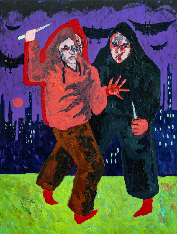 Rolankay Lo Visible y lo Invisible, 2023 Oil on canvas 60 x 46 cm