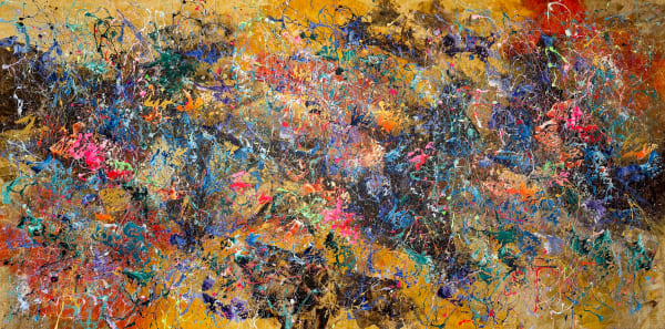 Ivanka Matiss, Golden Landscape N.10