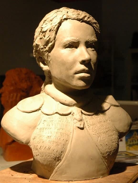 Zoulikha Bouabdellah, Auto Portrait or la Pucelle, 2008