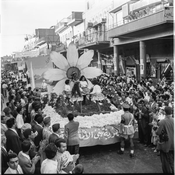 Latif Al Ani, Women's Day Festivities, Rashid Street, Baghdad, 1962, 2019