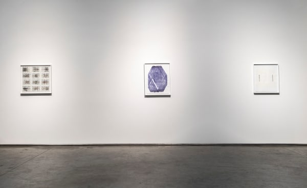 Haleh Redjaian, White Leaves One and Two on Their Place, 2020