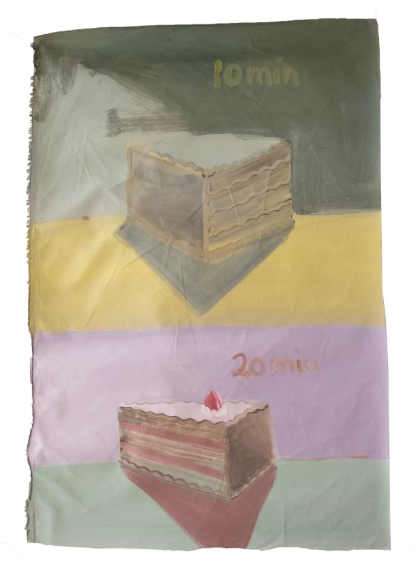 Hesam Rahmanian, Piece of Cake (10 and 20 minutes deadline), 2018
