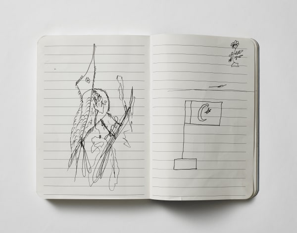 Shahid Ahmad Bashir Mahmood, Vikram Divecha, Sketchbook 1, 2017