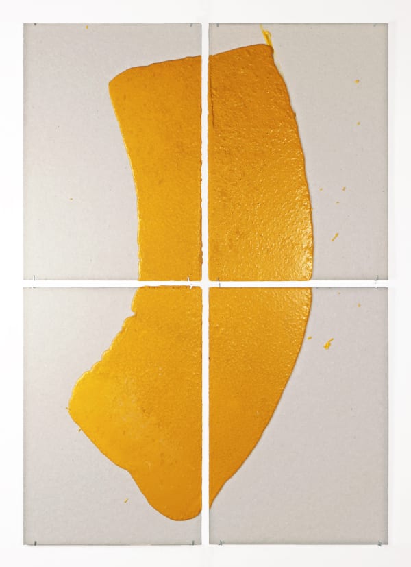 Vikram Divecha, 300mm (section) (W), 5mm (T), Yellow, TM08 Bar Marking (Rumble strip), Machine marking, Improvised marking no.6, National Highway 66, Kozhikode Bypass, 2025