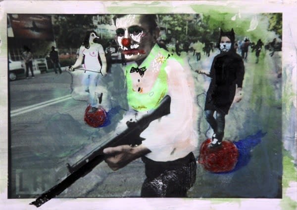 Rokni Haerizadeh, By The Day Break Who Knows I'll Be Alive, 2009