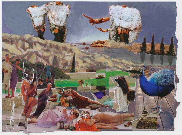 Rokni Haerizadeh, The Morning's Open Blue Sky, 2012