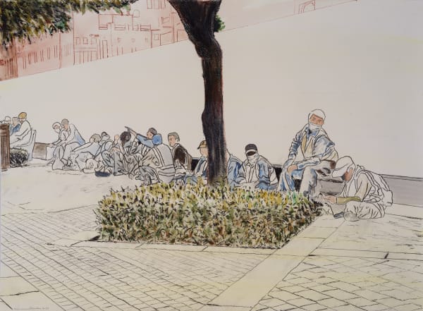 Mohammed Kazem, Window, 2023