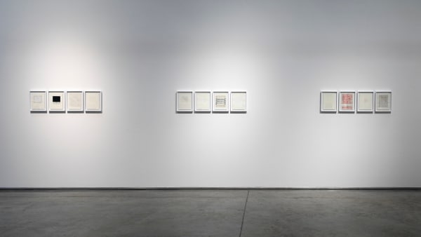 Haleh Redjaian, White Leaves One and Two on Their Place, 2020