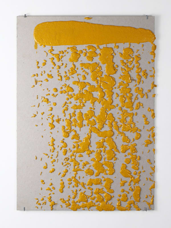 Vikram Divecha, 300mm (section) (W), 5mm (T), Yellow, TM08 Bar Marking (Rumble strip), Machine marking, Improvised marking no.5, National Highway 66, Kozhikode Bypass, 2025