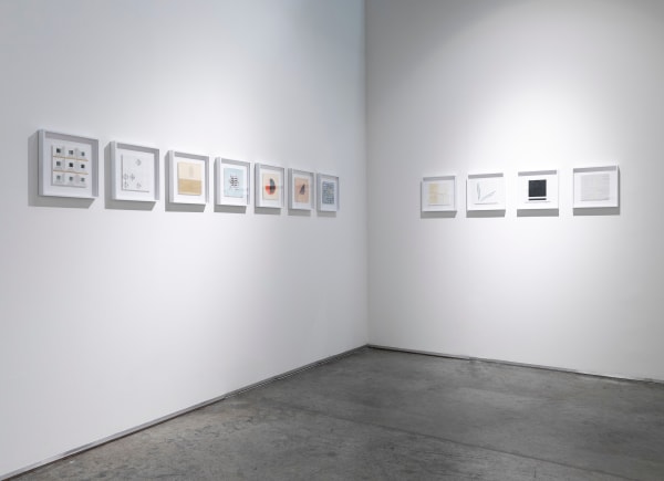 Haleh Redjaian, White Leaves One and Two on Their Place, 2020