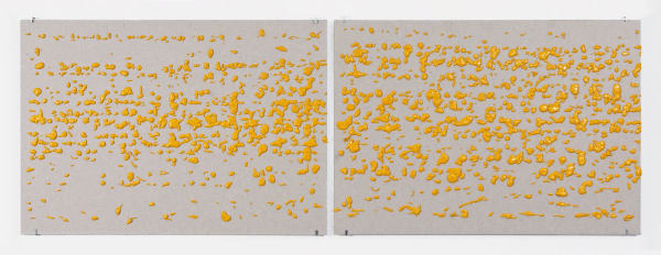 Vikram Divecha, 300mm (section) (W), 5mm (T), Yellow, TM08 Bar Marking (Rumble strip), Machine marking, Improvised marking no.28, National Highway 66, Kozhikode Bypass, 2025