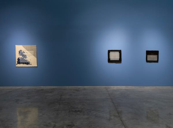 Haleh Redjaian, White Leaves One and Two on Their Place, 2020