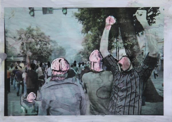 Rokni Haerizadeh, By The Day Break Who Knows I'll Be Alive, 2009
