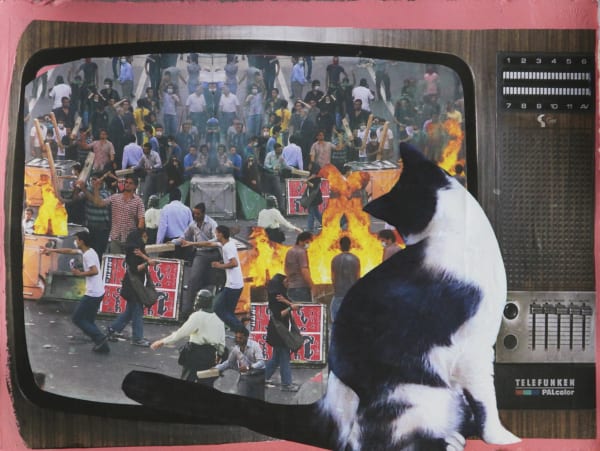 Ramin Haerizadeh, The Cat Is Watching Us, 2009