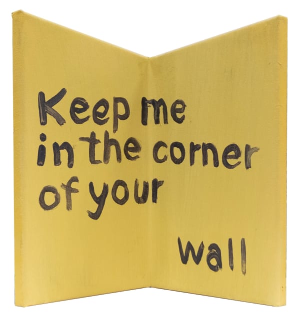 Hesam Rahmanian, Keep me in the corner of your wall, 2018