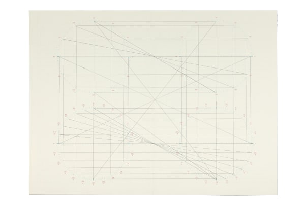 Haleh Redjaian, Drawings with Numbers, 2017