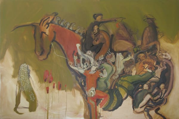 Rokni Haerizadeh, All for One, One for All, 2008