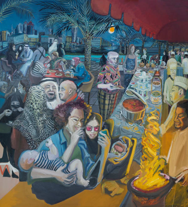 Rokni Haerizadeh, Ramadan Palm, 2009-21