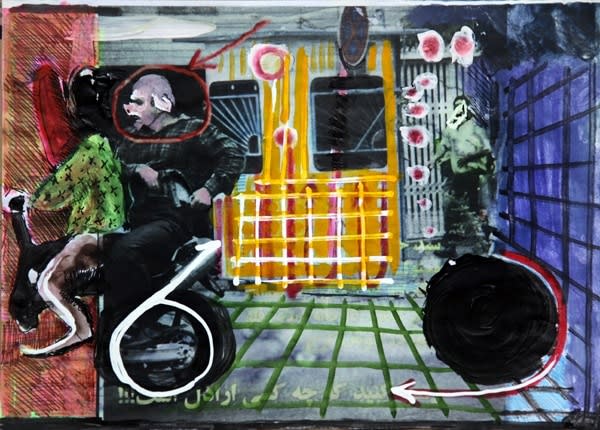 Rokni Haerizadeh, In the Land of the Blind the One-Eyed Man Is King, 2009