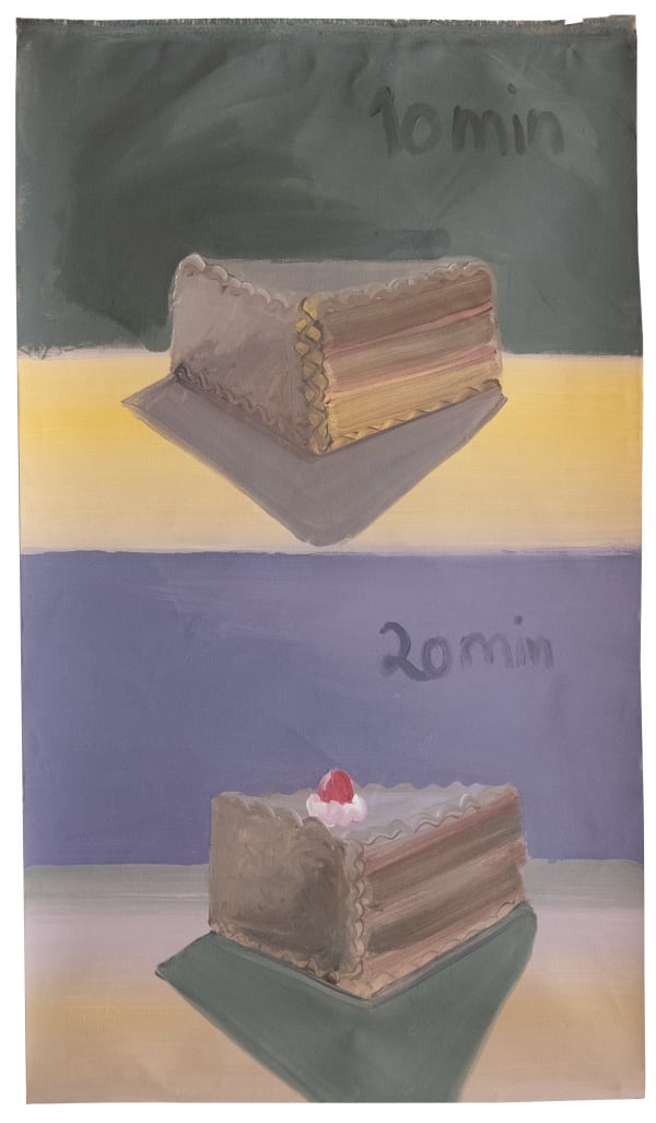 Hesam Rahmanian, Piece of Cake (10 and 20 minutes deadline), 2018