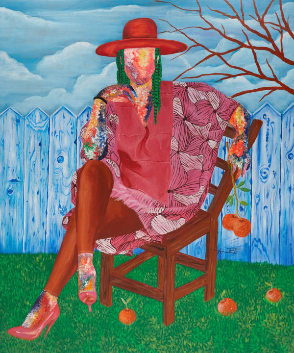 Ajarb Bernard Ategwa, Around the Garden, 2023