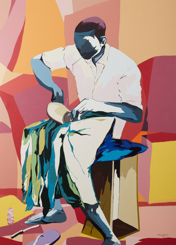 Franco Ndiba, L'imprudent cordonnier, 2021