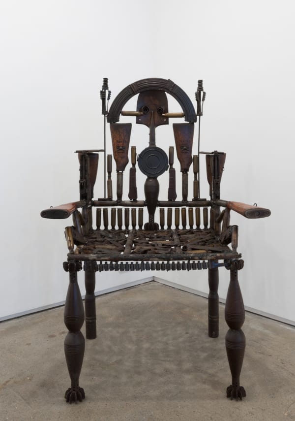 Goncalo Mabunda, Untitled Throne, 2015