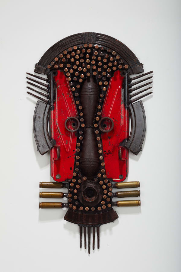 Goncalo Mabunda, The concrete of naturalness, 2021