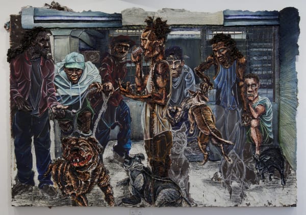 Raquel van Haver, Straat (diptych), 2015