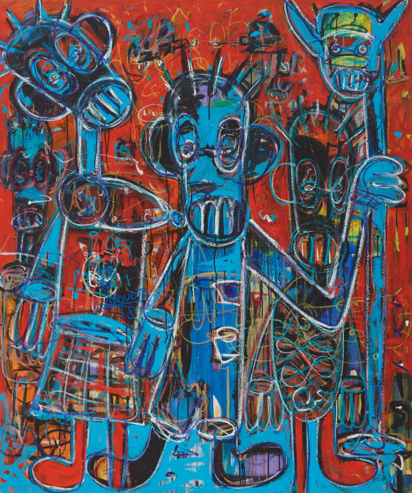 Aboudia, Le ghanghanba, 2022