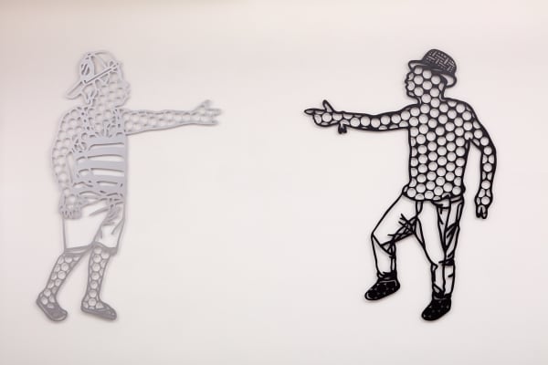 Boris Nzebo, Face to Face, 2019