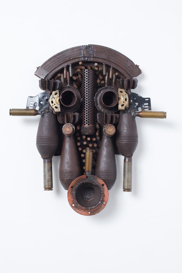 Goncalo Mabunda, Untitled (mask), 2018