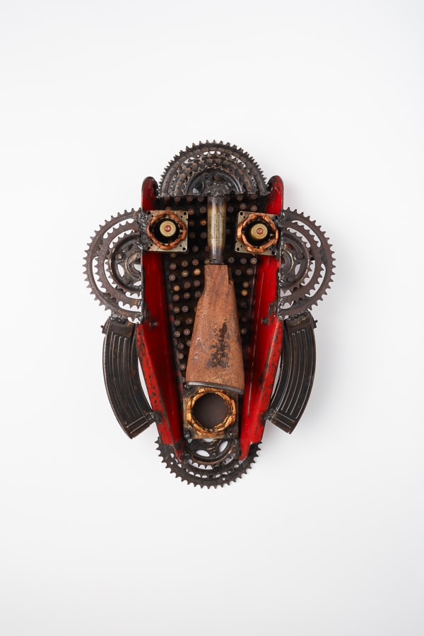 Gonçalo Mabunda, Untitled (mask), 2017