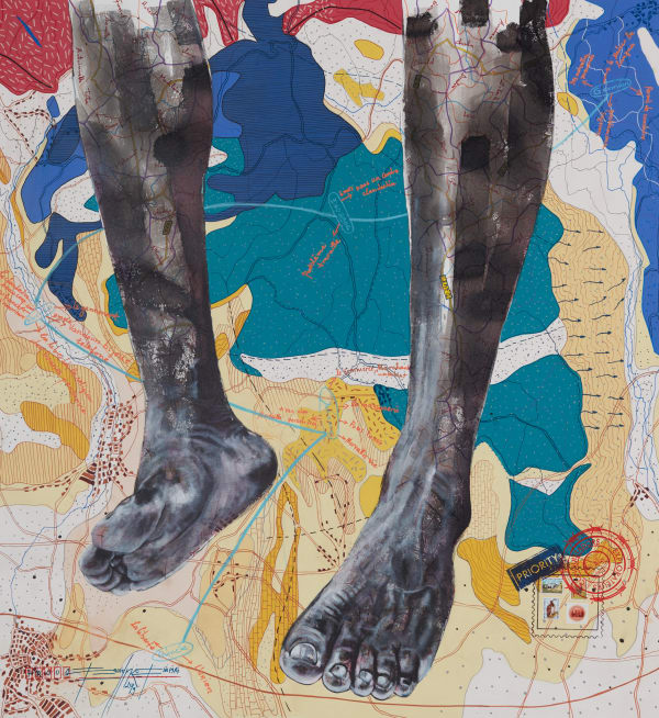 Jean David Nkot, www. the feet story. org, 2019