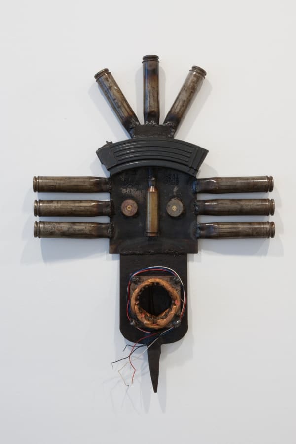 Goncalo Mabunda, Untitled Mask, 2015