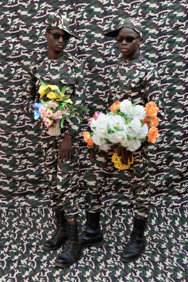 Leonce Raphael Agbodjelou, Untitled (Citizens of Porto-Novo), 2018