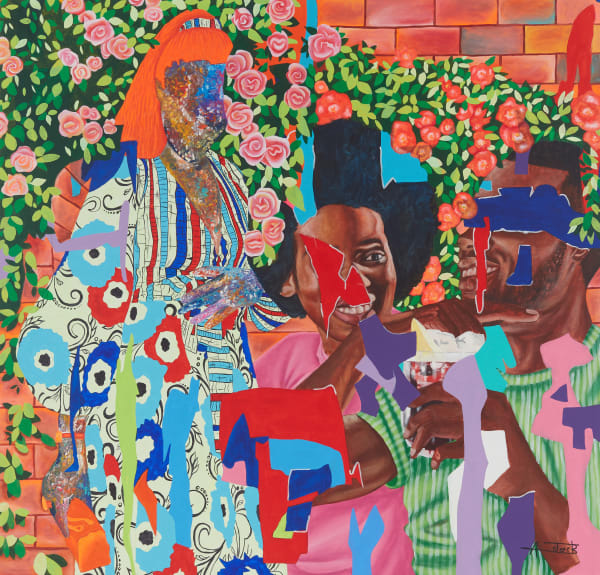 Ajarb Bernard Ategwa, Never be alone, 2022