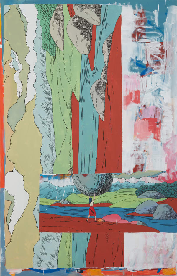 Jeongsu Woo, Stone of Sisyphus 2, 2021