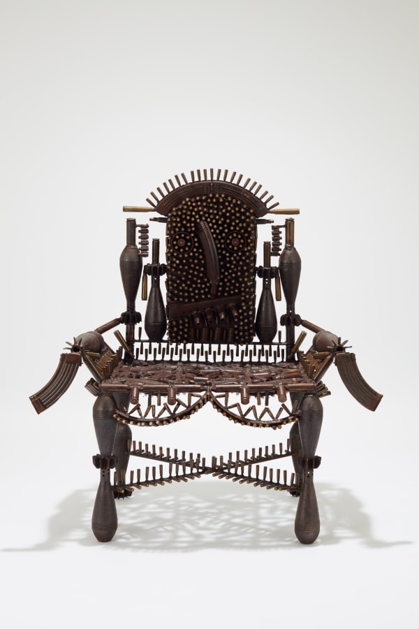 Goncalo Mabunda, The Throne of Beyond, 2019