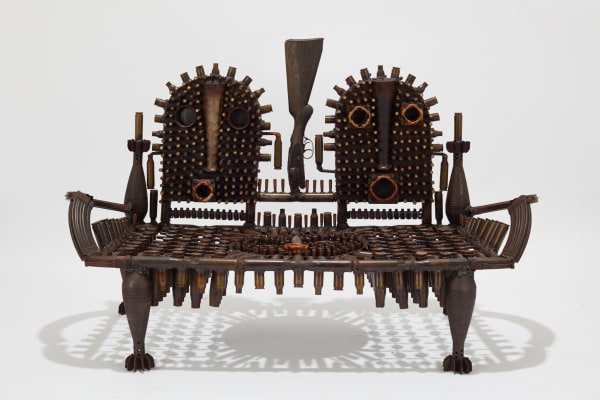 Goncalo Mabunda, Throne of the Intellectuals, 2019