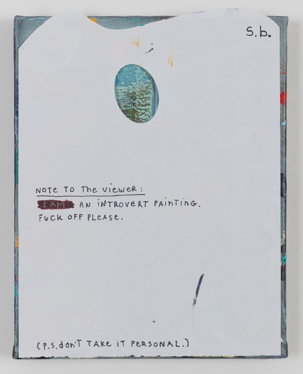 Stijn Bastianen, The introvert painting, 2022
