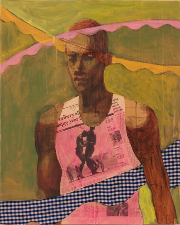 Derek Fordjour, Emergent Disposition, 2015