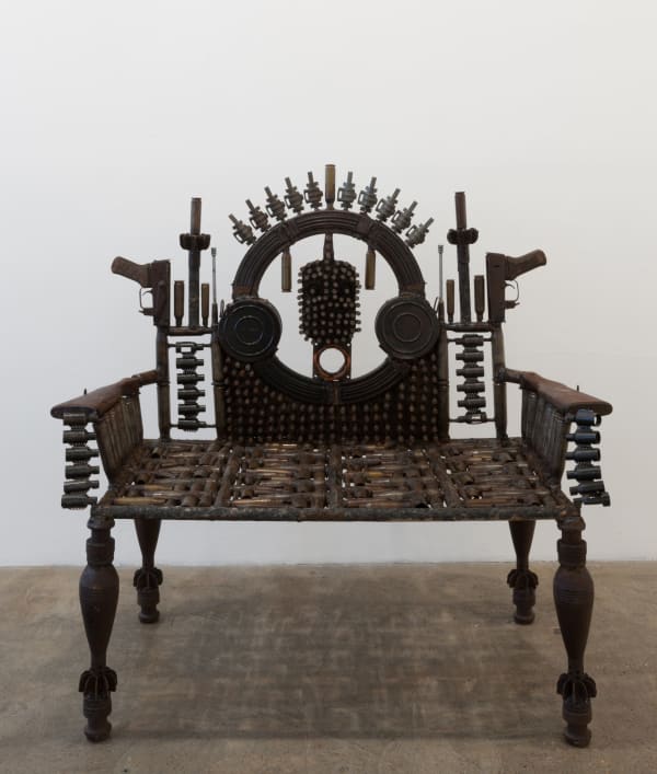 Goncalo Mabunda, Untitled Throne, 2015