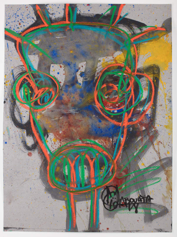 Aboudia, Portraits des Nouchis, 2019