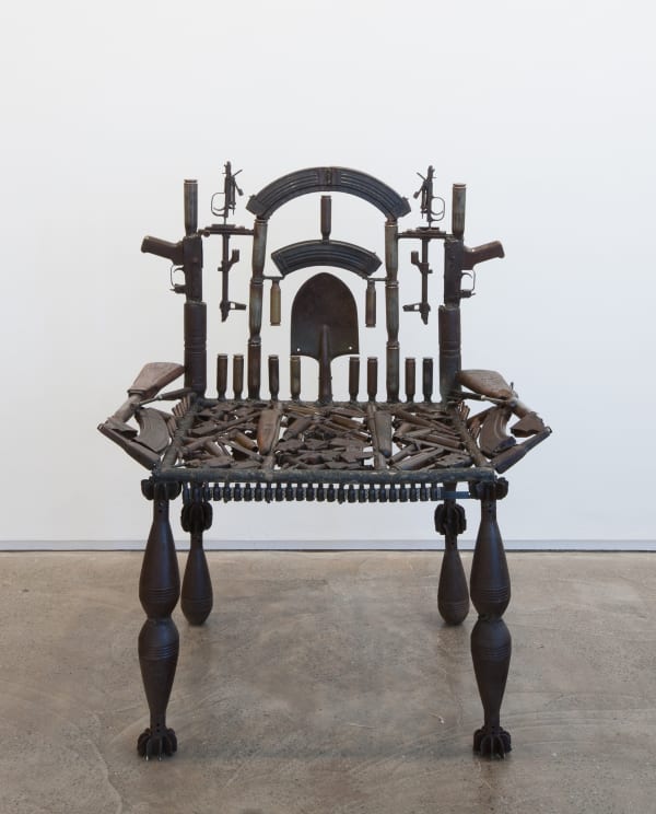 Goncalo Mabunda, Untitled Throne, 2015