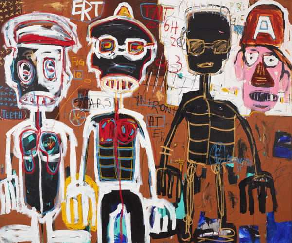 Aboudia, Untitled, 2017