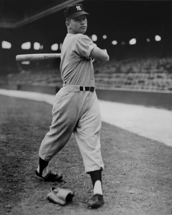 George Brace, Micky Mantle, c. 1940